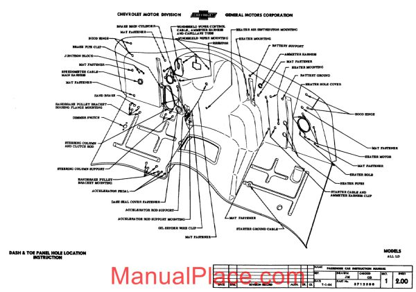 1955 chevrolet assembly manual page 3