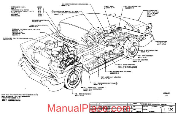 1956 chevrolet assembly manual page 2