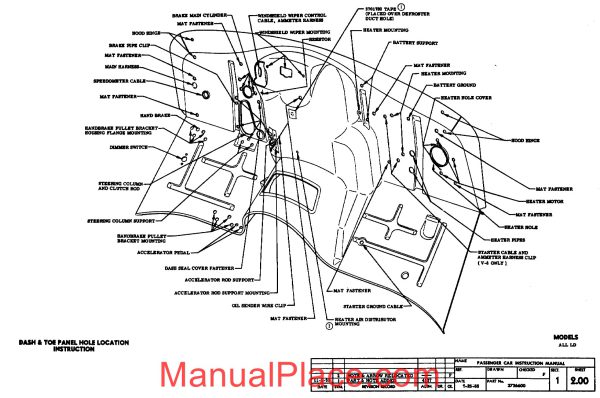 1956 chevrolet assembly manual page 3