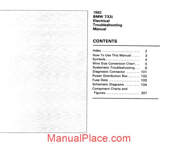 1983 bmw 735i electrical troubleshooting manual page 3