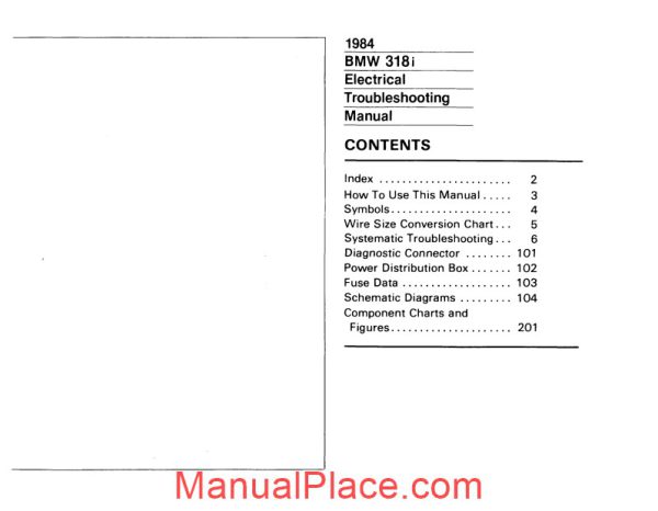 1984 bmw 318i electrical troubleshooting manual page 3