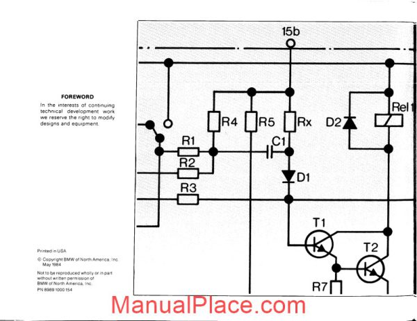 1984 bmw 633csi electrical troubleshooting manual page 2