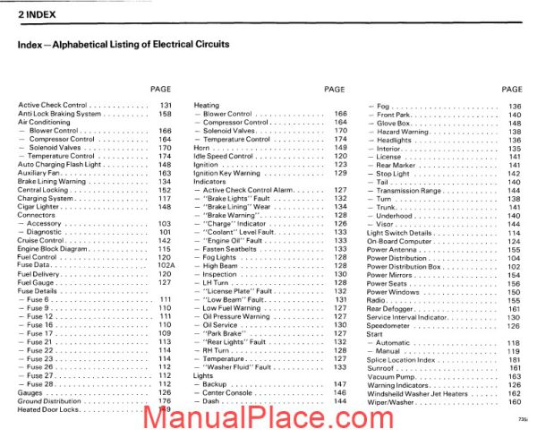 1985 bmw 735i electrical troubleshooting manual page 4