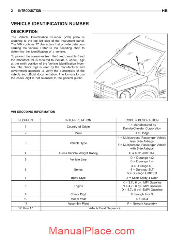 2004 dodge durango service manual page 3