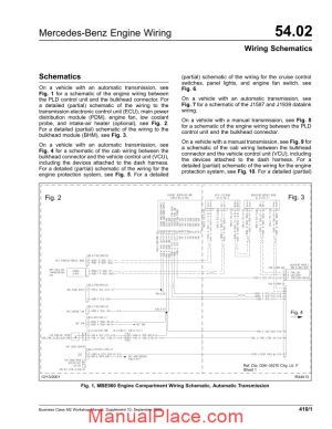 2006 mercedes benz e class engine wiring diagram page 1