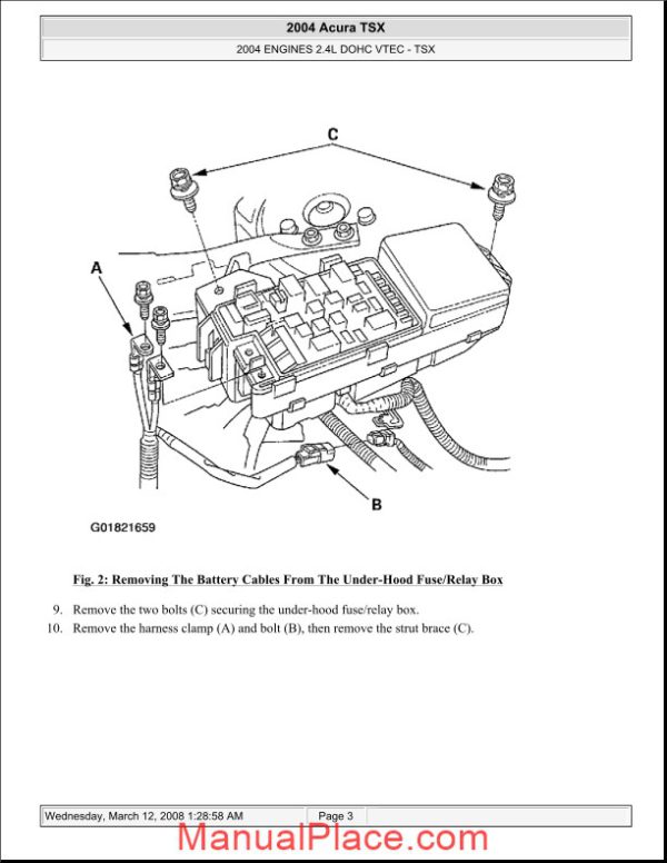 acura tsx 2003 2008 engine 2400cc vtec page 3