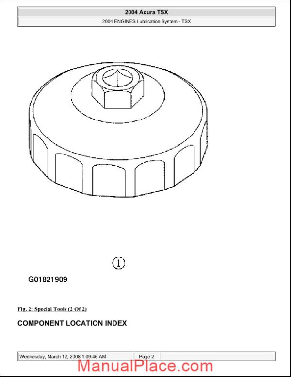 acura tsx 2003 2008 engine lubrication page 2