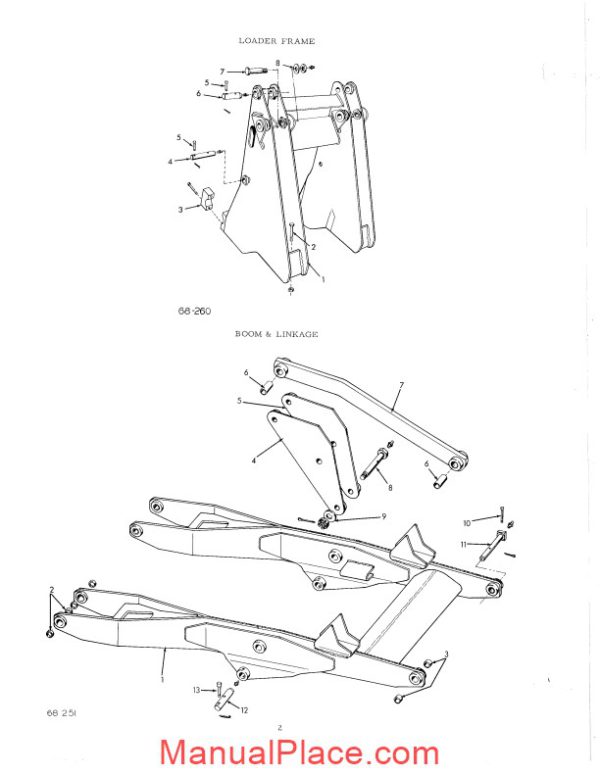 allis chalmers h4 hd4 loader parts catalog page 4