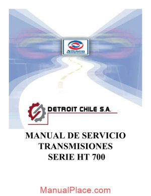 allison transmission ht700 series service manual page 1