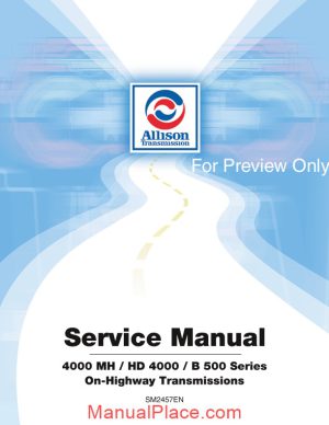 allison transmission sm2457en 2001 service manual page 1