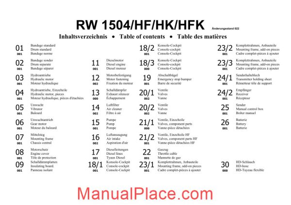 ammann avp07tr rw1504 071231 en en parts catalogue page 3