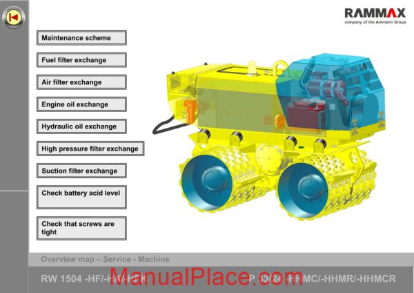 ammann avp13tr rw1504 1536704 20051125 de en parts catalogue page 3