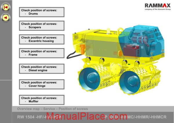 ammann avp13tr rw1504 1536704 20051125 de en parts catalogue page 4