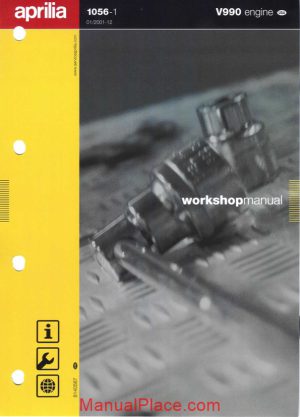 aprilia v990 workshop manual page 1