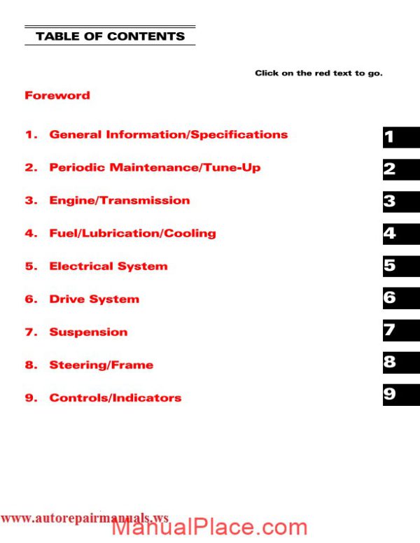 arctic cat 2008 prowler xt xtx service manual page 2