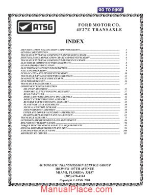 atsg transmission 4f27e dl technical service page 1