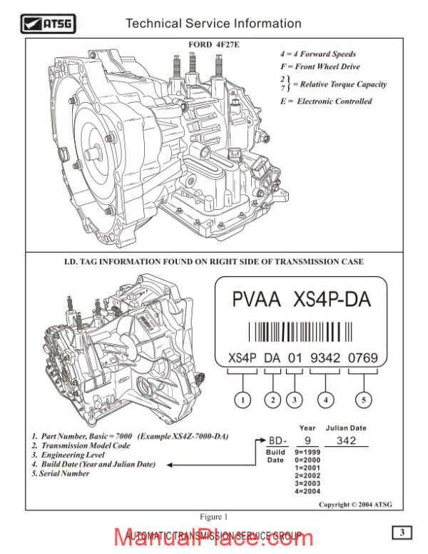 atsg transmission 4f27e dl technical service page 3