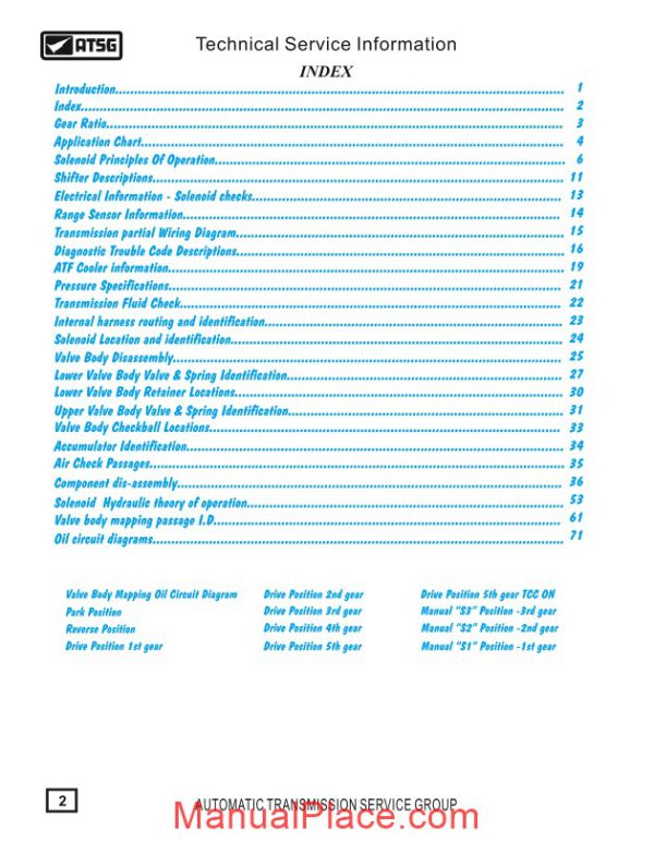 atsg transmission a750e technical service page 1