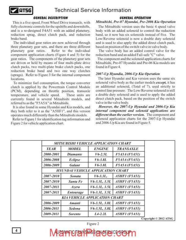 atsg transmission f5a51 technical service page 4