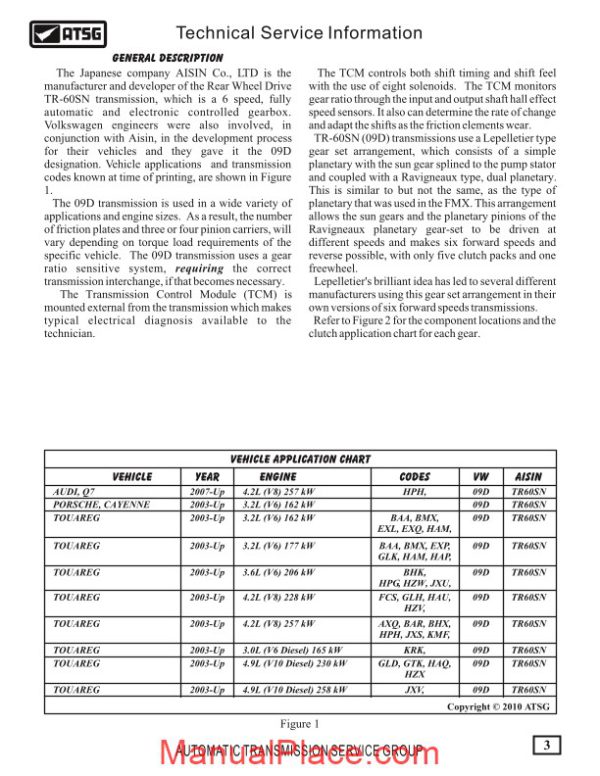 atsg transmission tr60sn technical service page 3