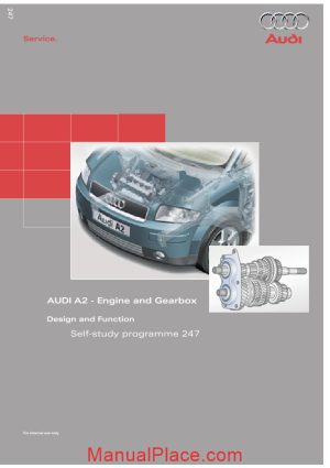 audi a2 engine gearbox page 1