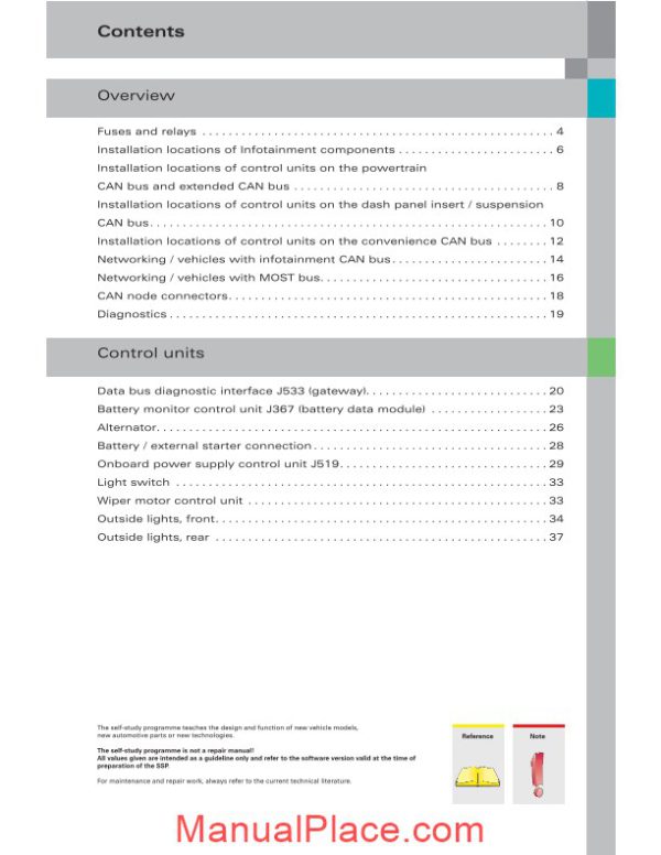 audi a5 networking service training page 3