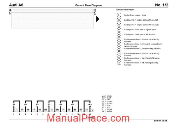 audi a6 1998 wiring diagram page 3