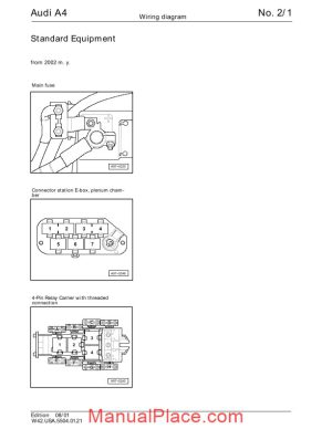 audi a6 2002 wiring diagram page 1