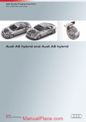 audi a6 hybrid and audi a8 hybrid service training page 1
