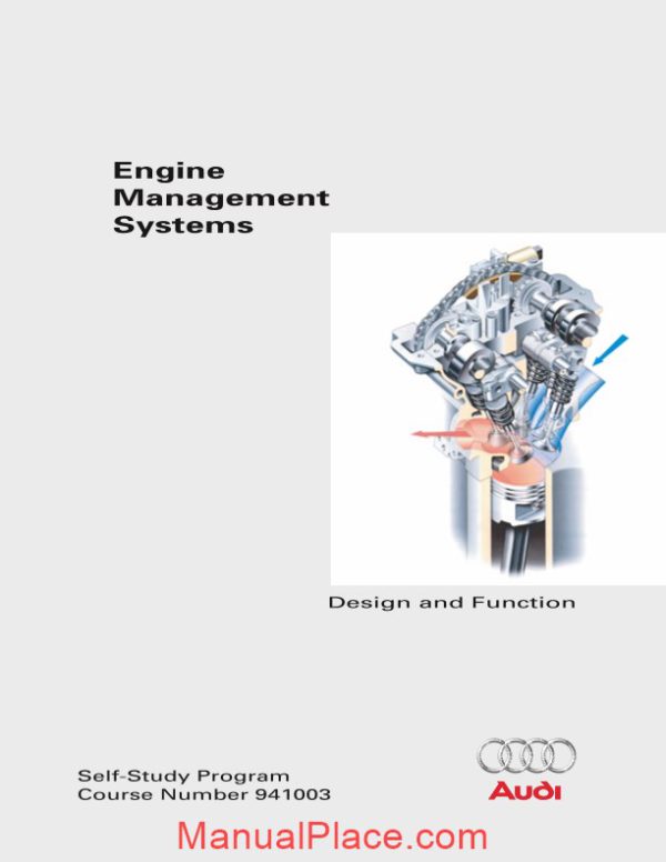 audi engine management systems page 1