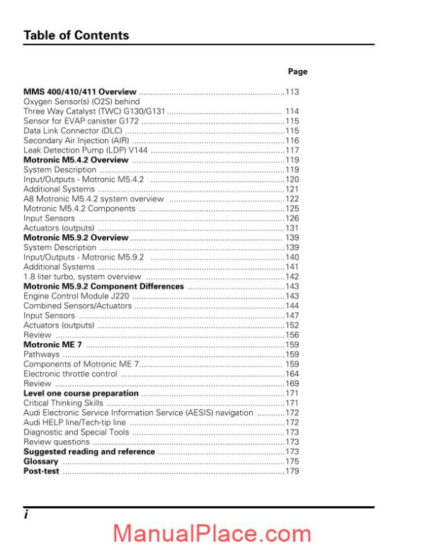 audi engine management systems page 4