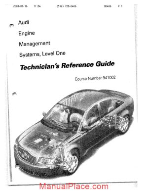 audi factory manual 18t page 1