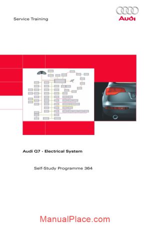 audi q7 electrical system page 1