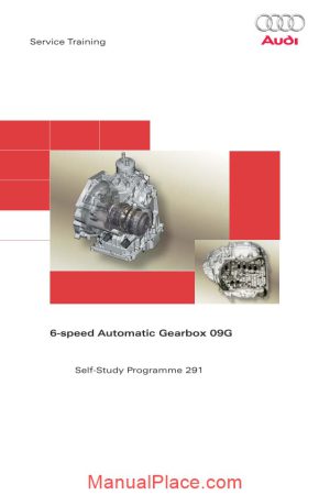 audi service training 6 gear automatic speed 09g page 1