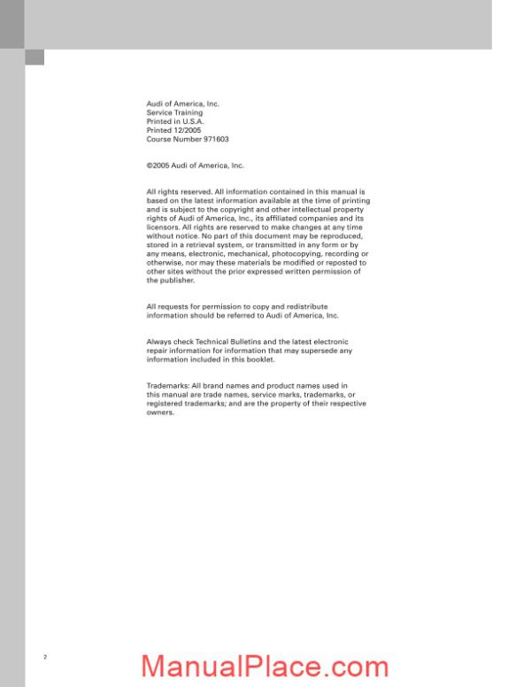 audi service training audi data bus technologies page 2