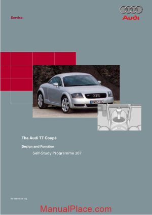 audi service training the audi tt coup page 1