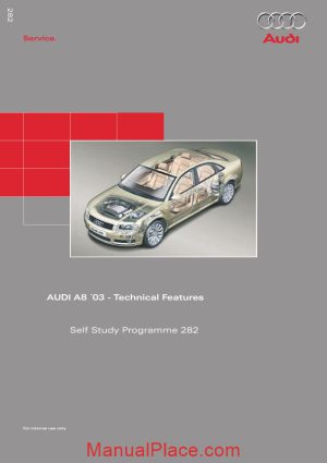 audi ssp 282 audi a8 03 technical features page 1