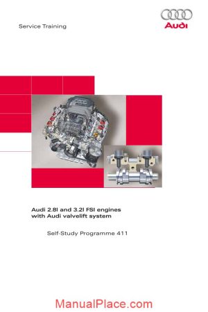 audi ssp 411 2 8l and 3 2l fsi engines with audi valvelift system page 1