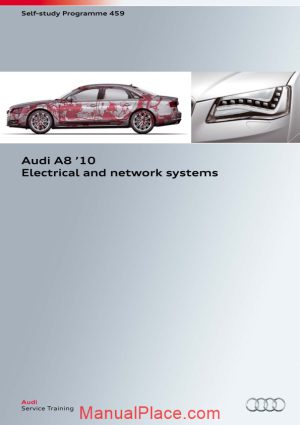 audi ssp 459 audi a8 10 electrical and network systems page 1