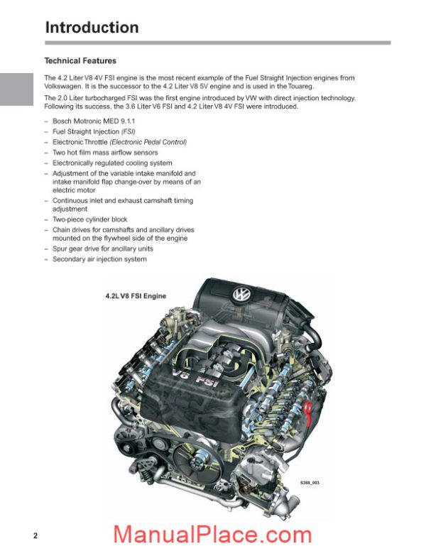 audi ssp 822703 4 2 l v8 fsi engine volkswagen page 4