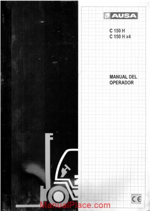 ausa forklift c150 service manual fr page 1