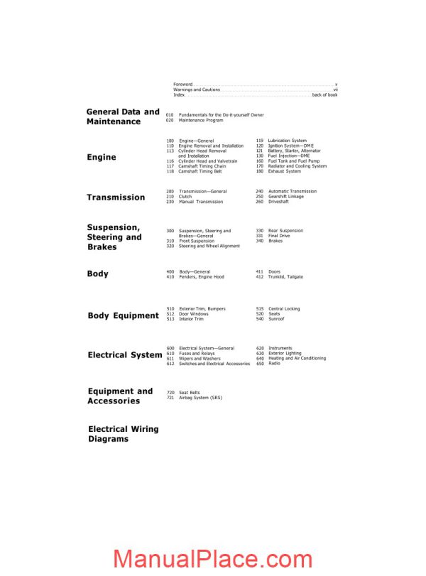 bentley bmw 5 series e34 service manual page 2