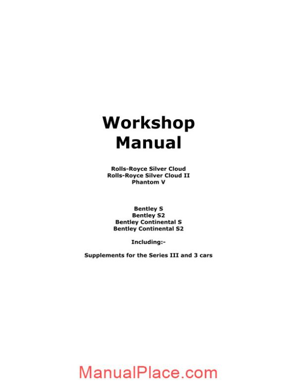 bentley continental service repair manual page 1