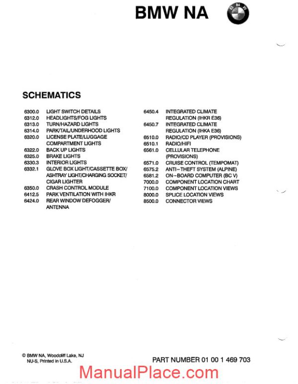 bmw 318is c 320i 325i c 328i c 1996 electrical troubleshooting manual page 4