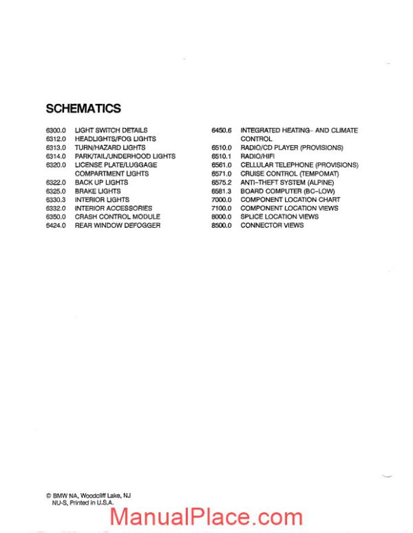 bmw 318ti electrical 1995 troubleshooting manual page 3