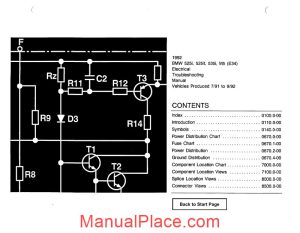 bmw 525i 525it 535i m5 1992 electrical troubleshooting manual page 1