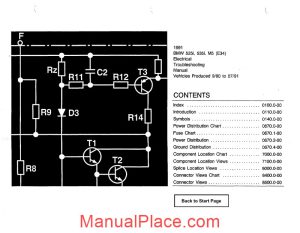 bmw 525i 535i m5 1991 electrical troubleshooting manual page 1