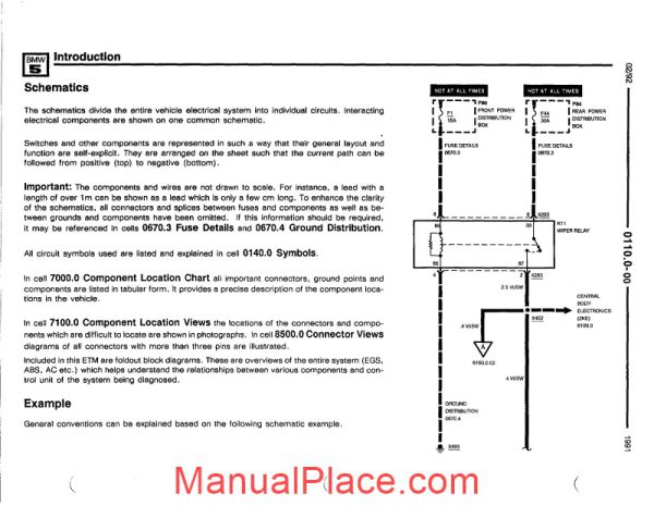 bmw 525i 535i m5 1991 electrical troubleshooting manual page 4