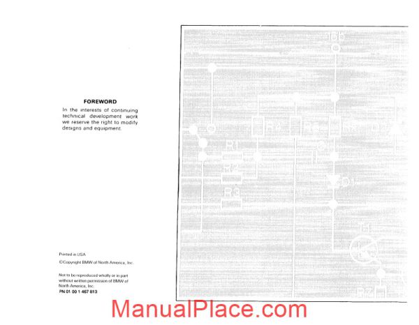 bmw 635csi 1986 electrical troubleshooting manual page 2