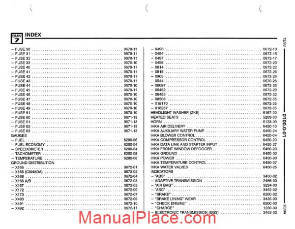 bmw 740i 740il 750il 1993 electrical troubleshooting manual page 4